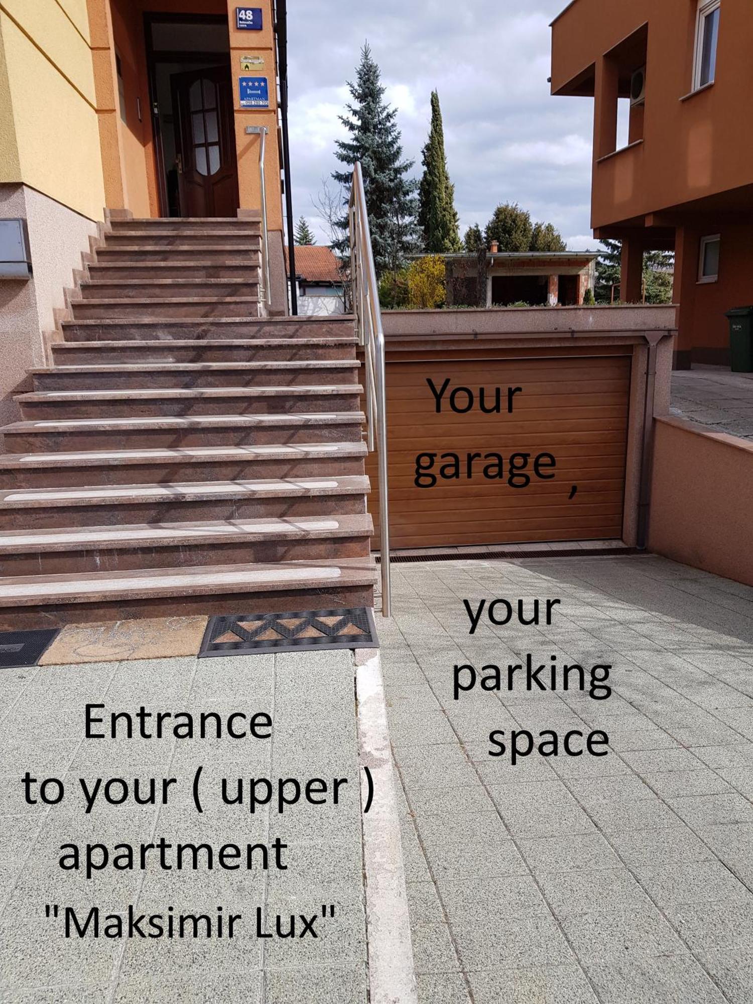 Apartman Maksimir Lux Zagreb-145M2 외부 사진